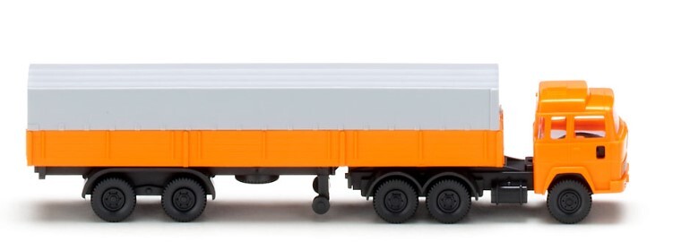 WIKING 095611 N Scale Magirus Truck Orange 1963-71