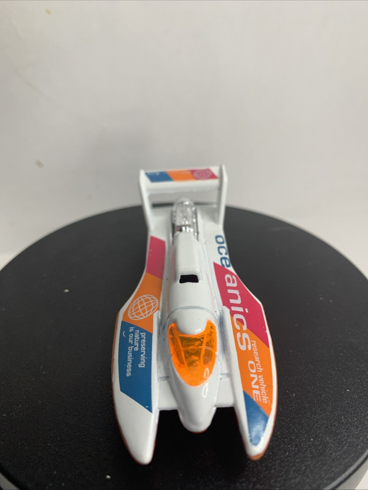 1995 Hot Wheels Mattel Diecast Hydroplane/Oceanics One Research Vehicle Boat