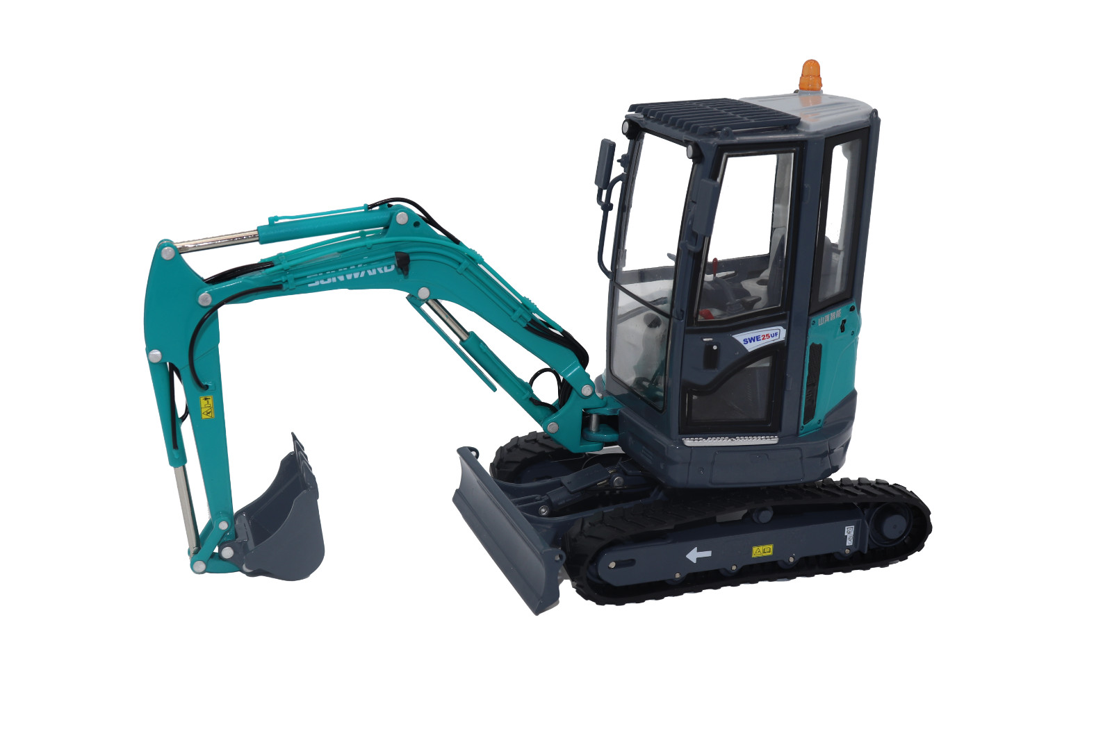 Diecast Sunward SWE25UF Mini Excavator Model 1:20 scale