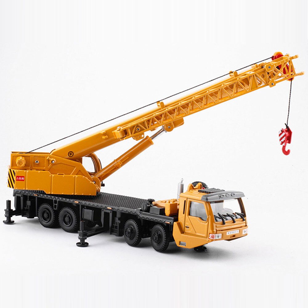 1:55 Crane Truck Model Diecast Construction Toy Trucks Toy Vehicle Boys Gifts