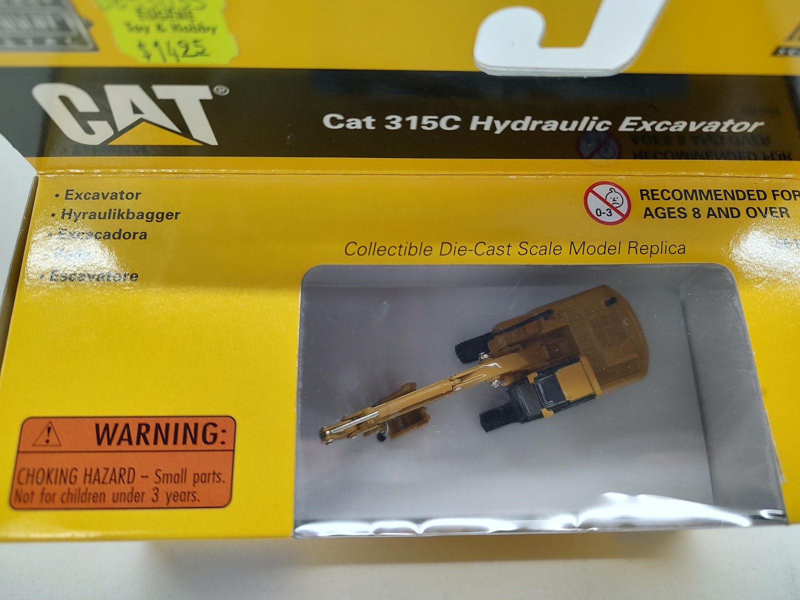 CAT 315C Hydraulic Excavator Die-Cast 1:87 Scale Norscot Model Collectible
