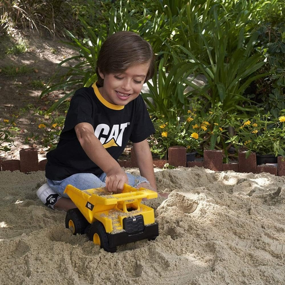 CAT Construction Toys, Construction Fleet 10&Prime; Dump Truck Toy – Heavy‑Duty Plasti