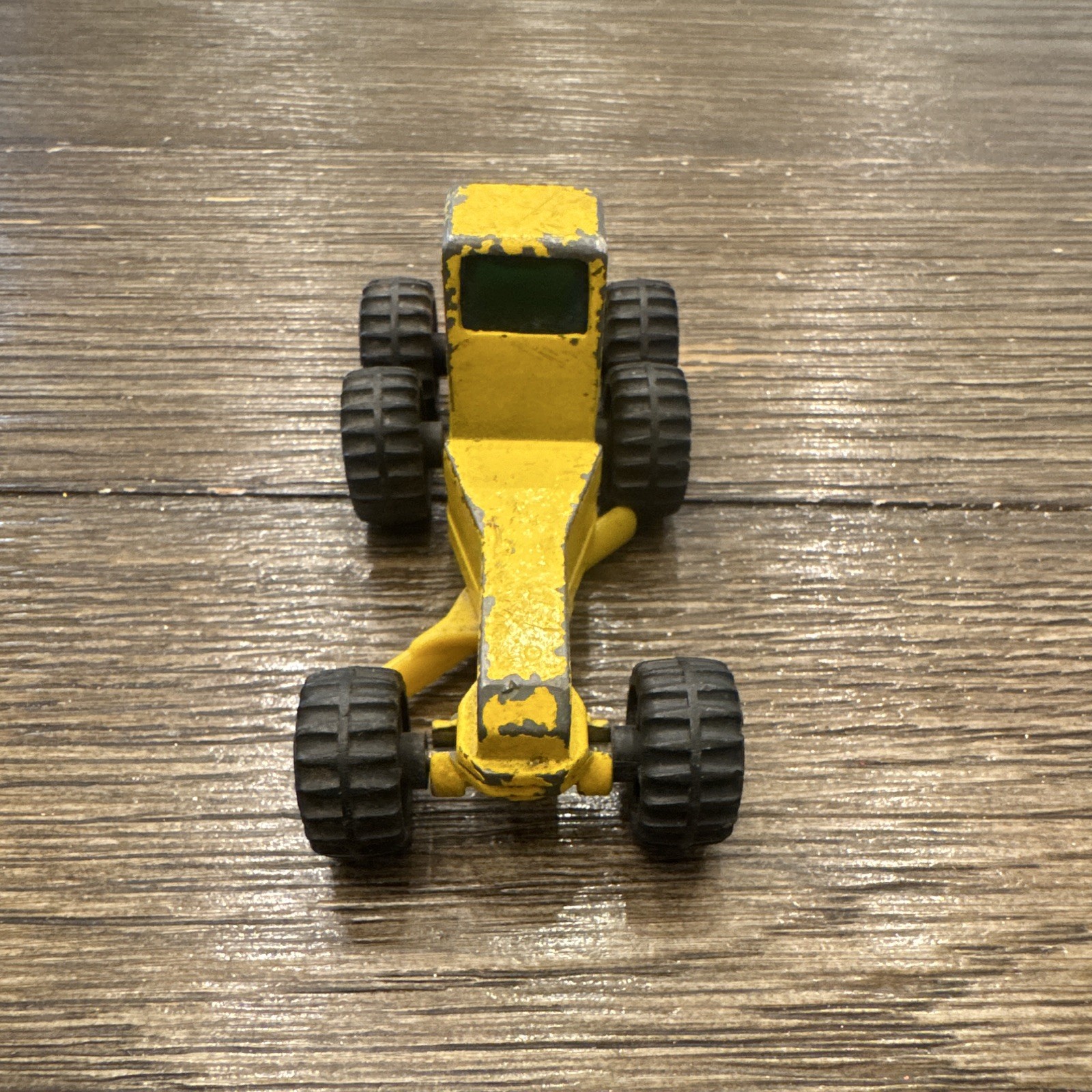 Tonka Yellow & Black Road Grader Diecast Construction Vehicle Toy