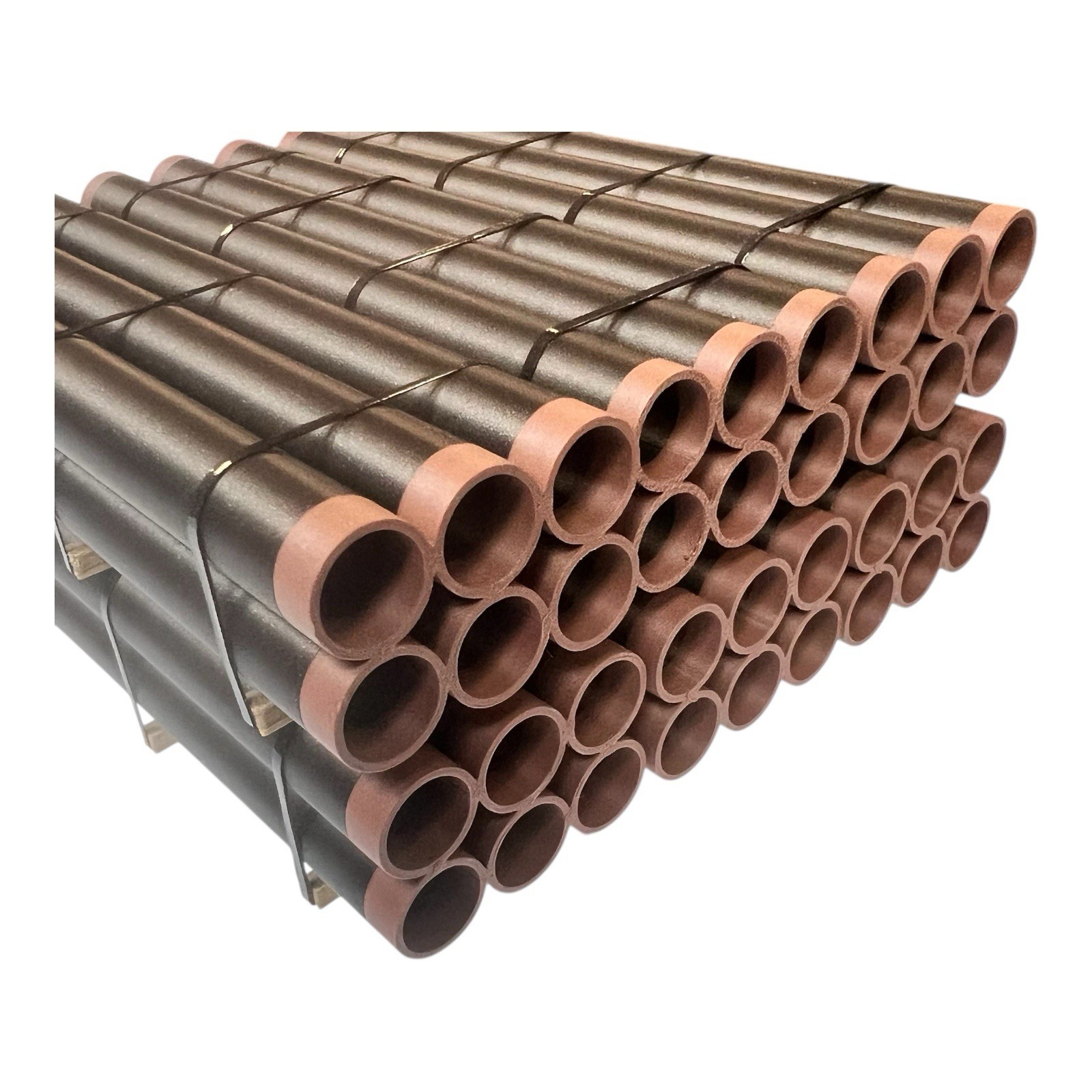 2 ea. 24&Prime; X 20&prime; Steel Pipe Bundle, Banded And Ready For Transport 50:1
