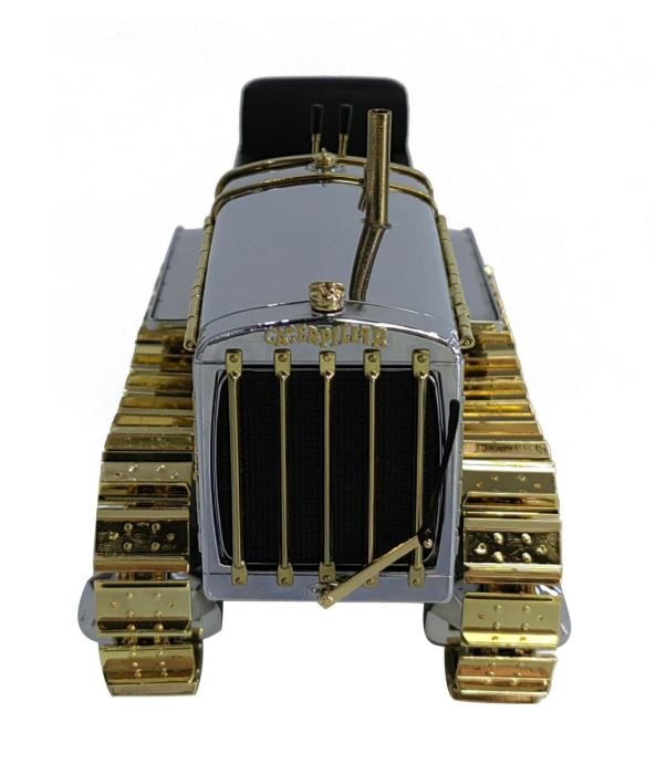 DIECAST MASTERS – Gold Color Construction Machine – CATERPILLAR D8 – 1/16 -…
