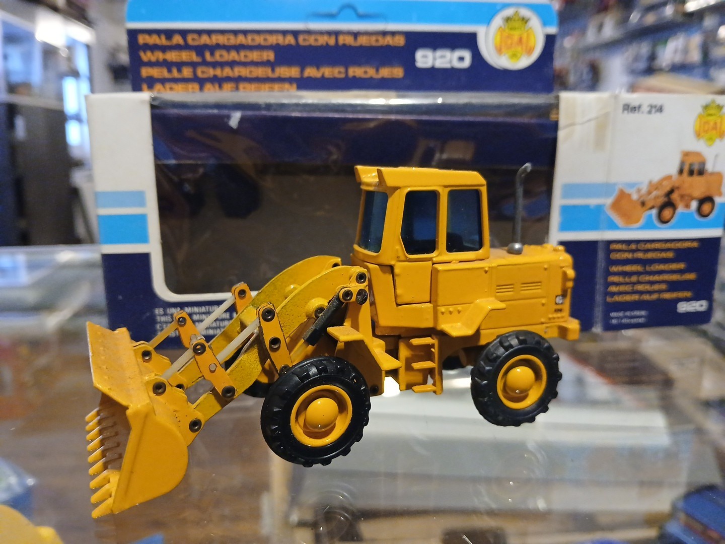 Joal 920 Compact Ref 214 Caterpillar Scale Front Wheel Loader 1:70 Mint In Box