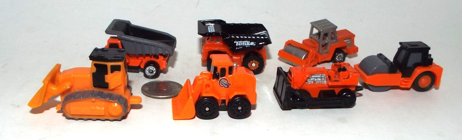 Lot CO-4 of 7 Very Small Miscellaneous Construction Vehicles In Orange
