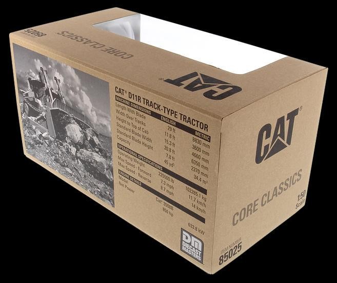CAT Caterpillar D11R Track Type Tractor w/ Operator (Core Classics Series) 1:50