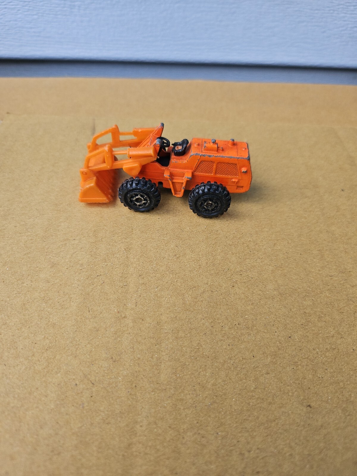 Zylmex Front Loader P308 Orange Made in Hong Kong Vintage Bin136