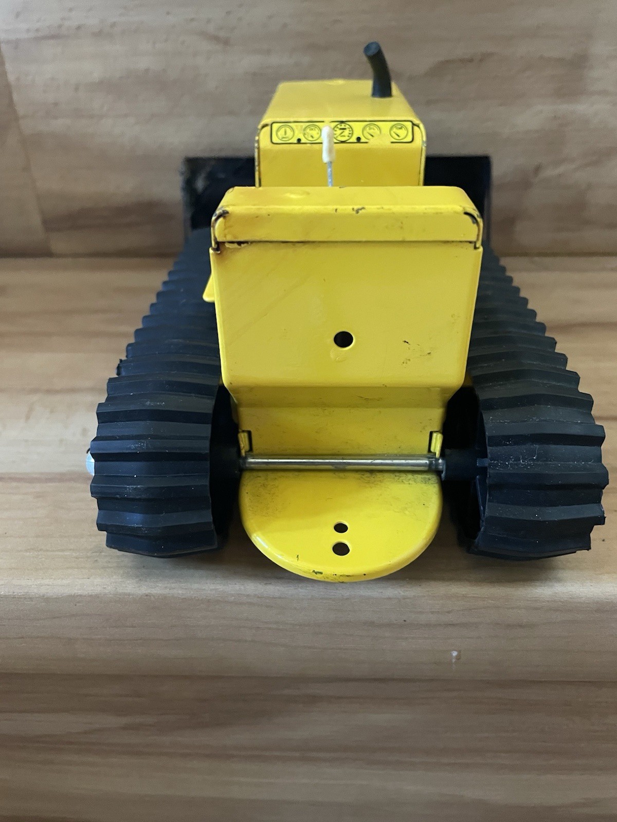 1960&rsquo;s Vintage TONKA TOY Pressed Steel BULL DOZER Bulldozer Construction Rare