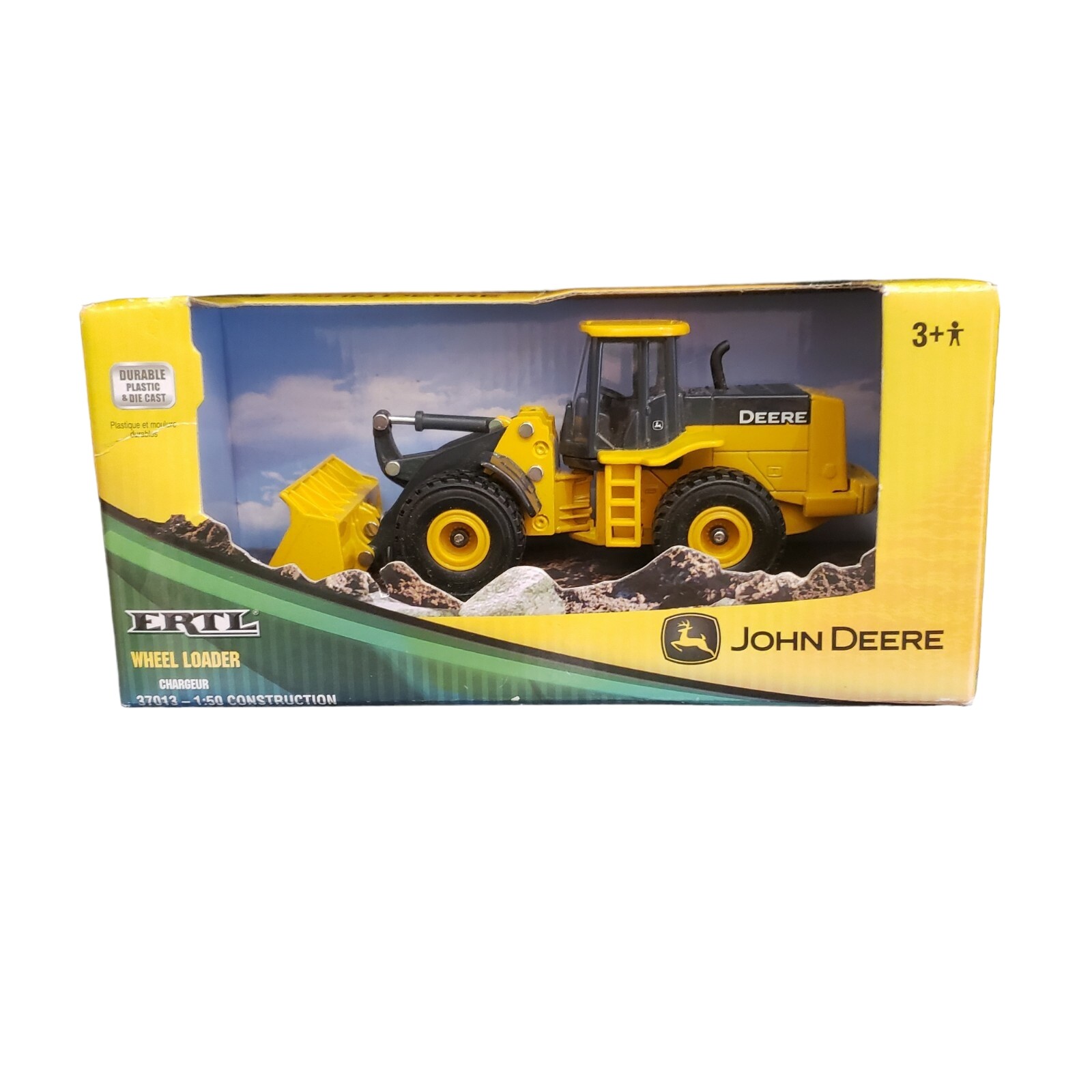 Ertl 37013 1:50 Diecast John Deere Excavator Construction Vehicle. New!