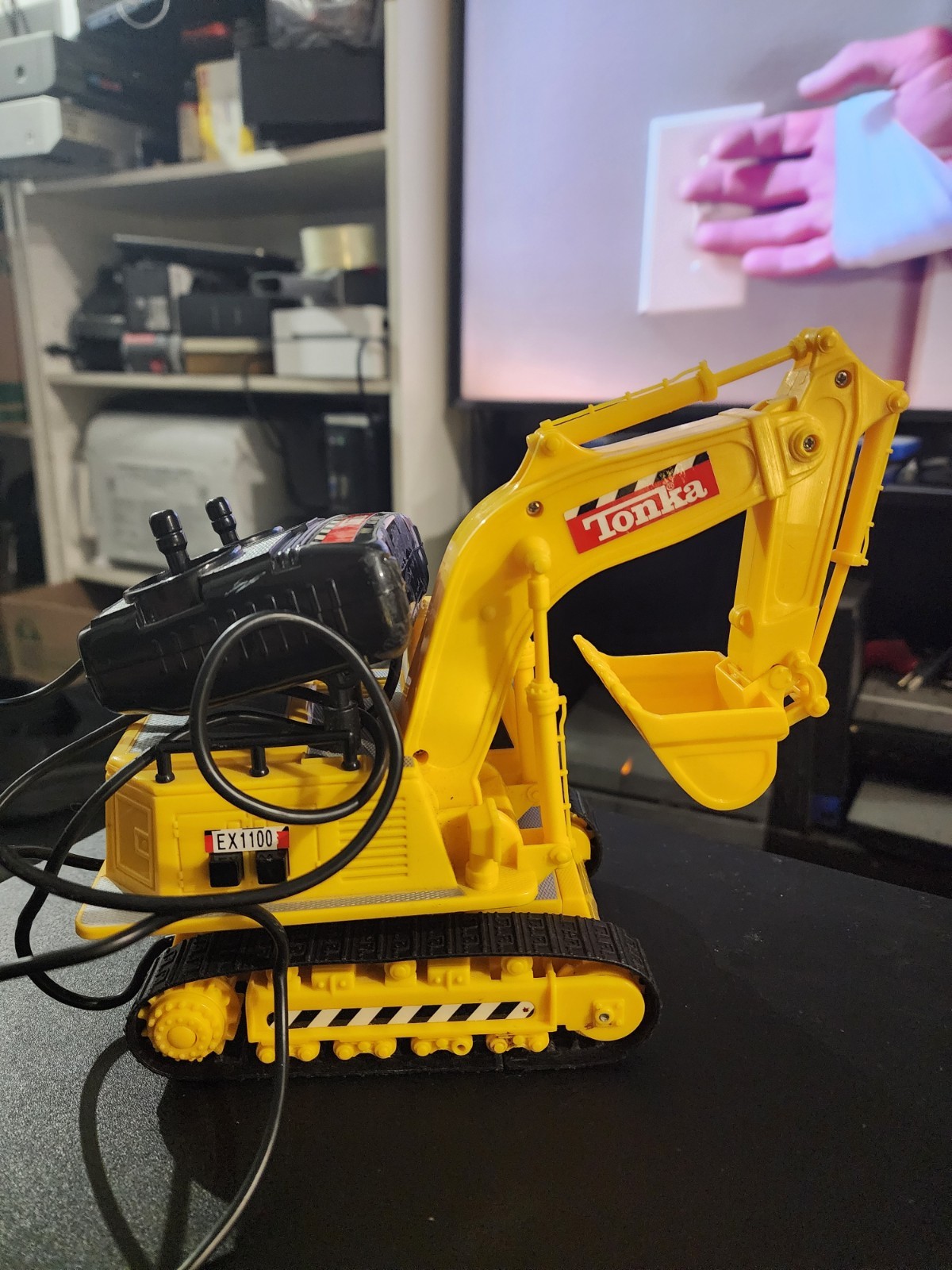 Tonka Excavator 3246 Electronic Manual Controls Vintage 1999 Works Great Tested
