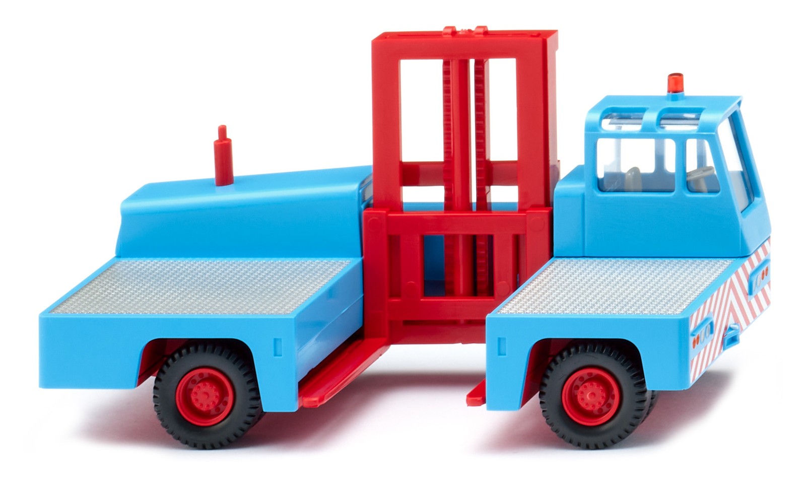 WIKING – various blue and red craft – side loader – 1/87 – WI…