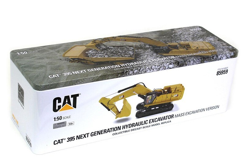 Cat 395 Hydraulic Mass Excavator – Diecast Masters 1:50 Scale Model #85959 New