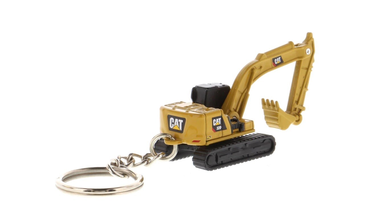Caterpillar Micro 320 Hydraulic Excavator Keychain (QUANTITY SHIPPING DISCOUNT)