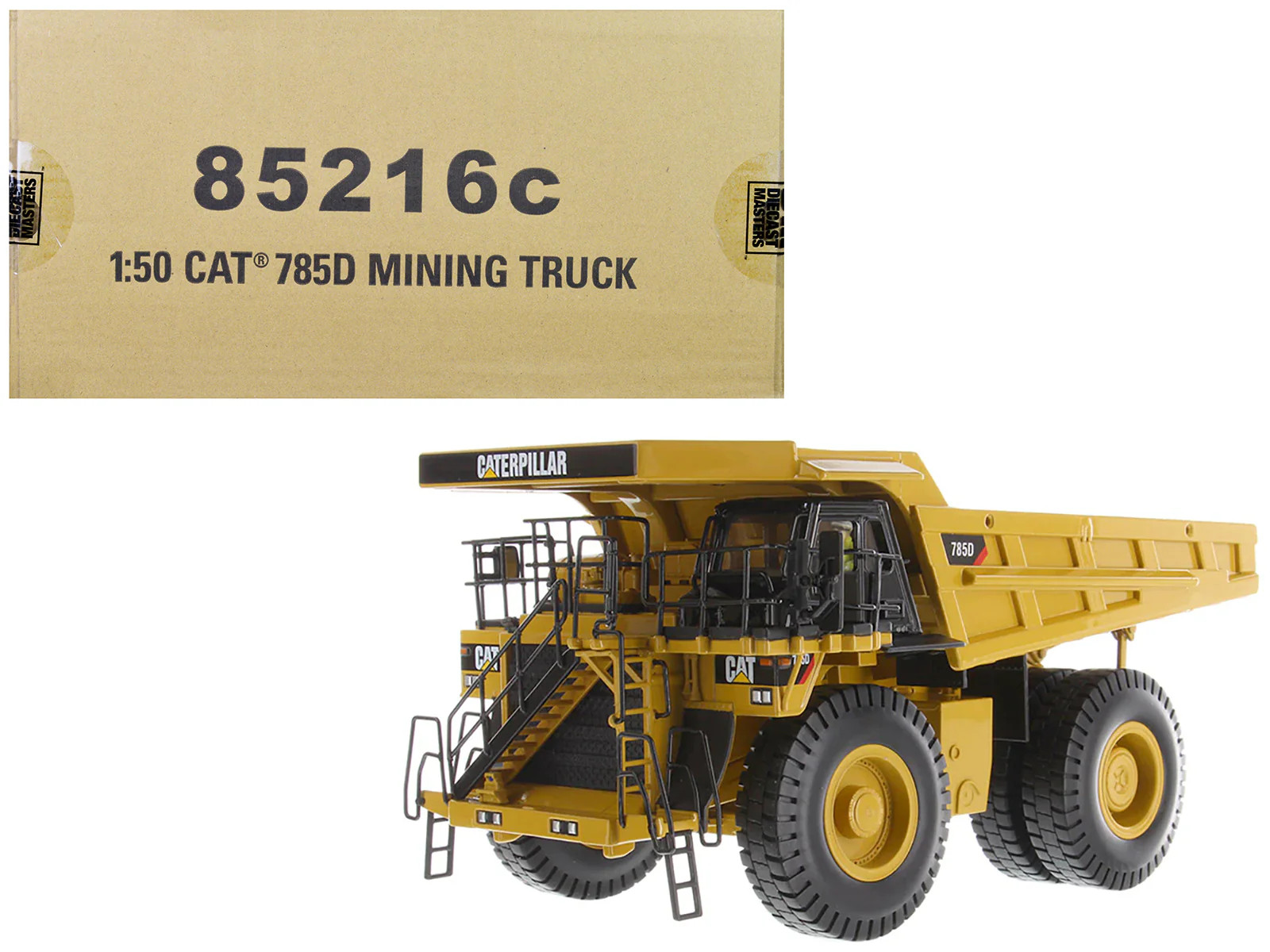 CAT Caterpillar 785D Mining Truck Yellow with Operator « Core Classics » Series 1/