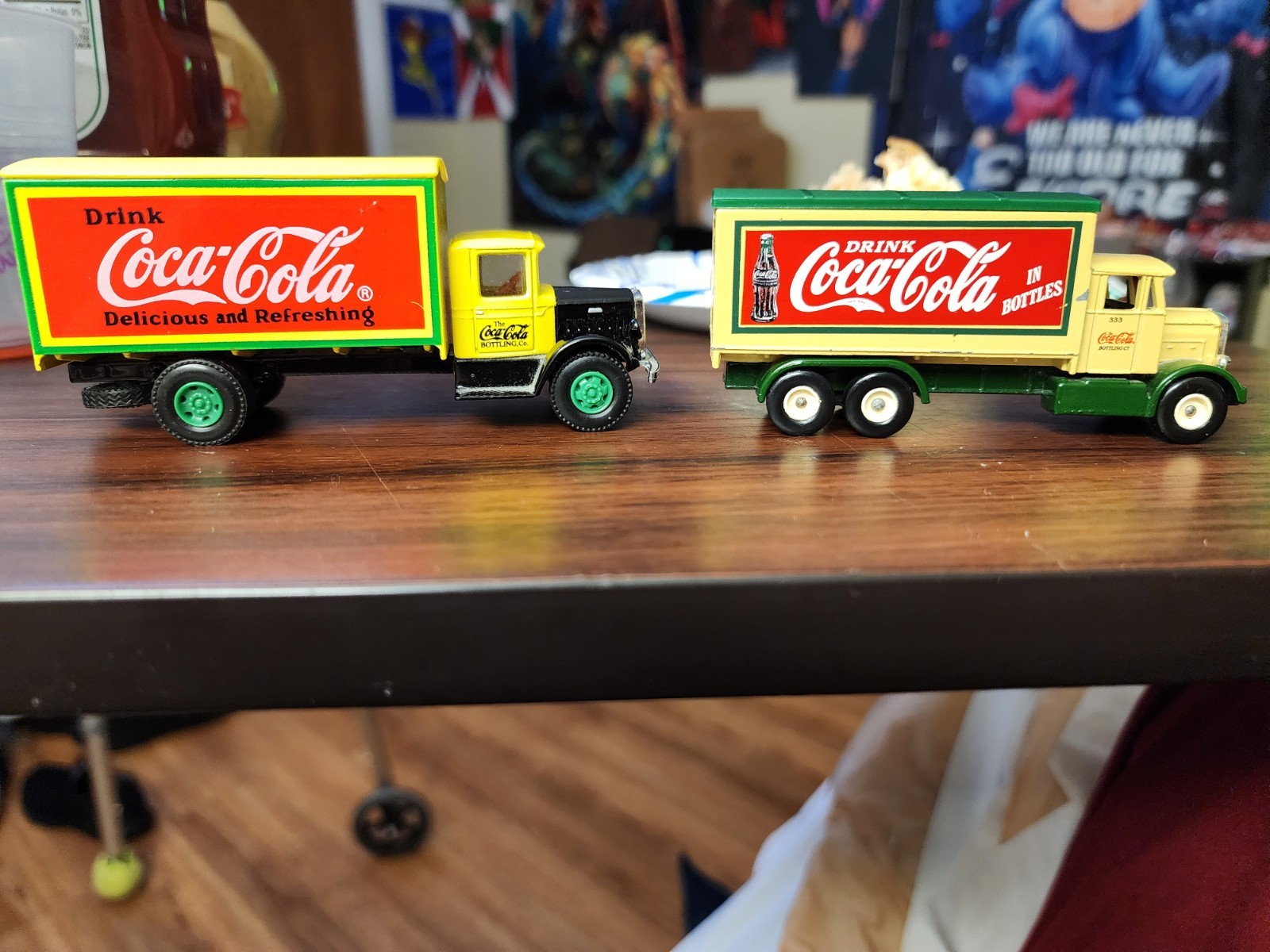 AHL 1011 Mack BM COCA-COLA Box Van 1/64 « Hartoy » & « Days Gone » Truck Too!