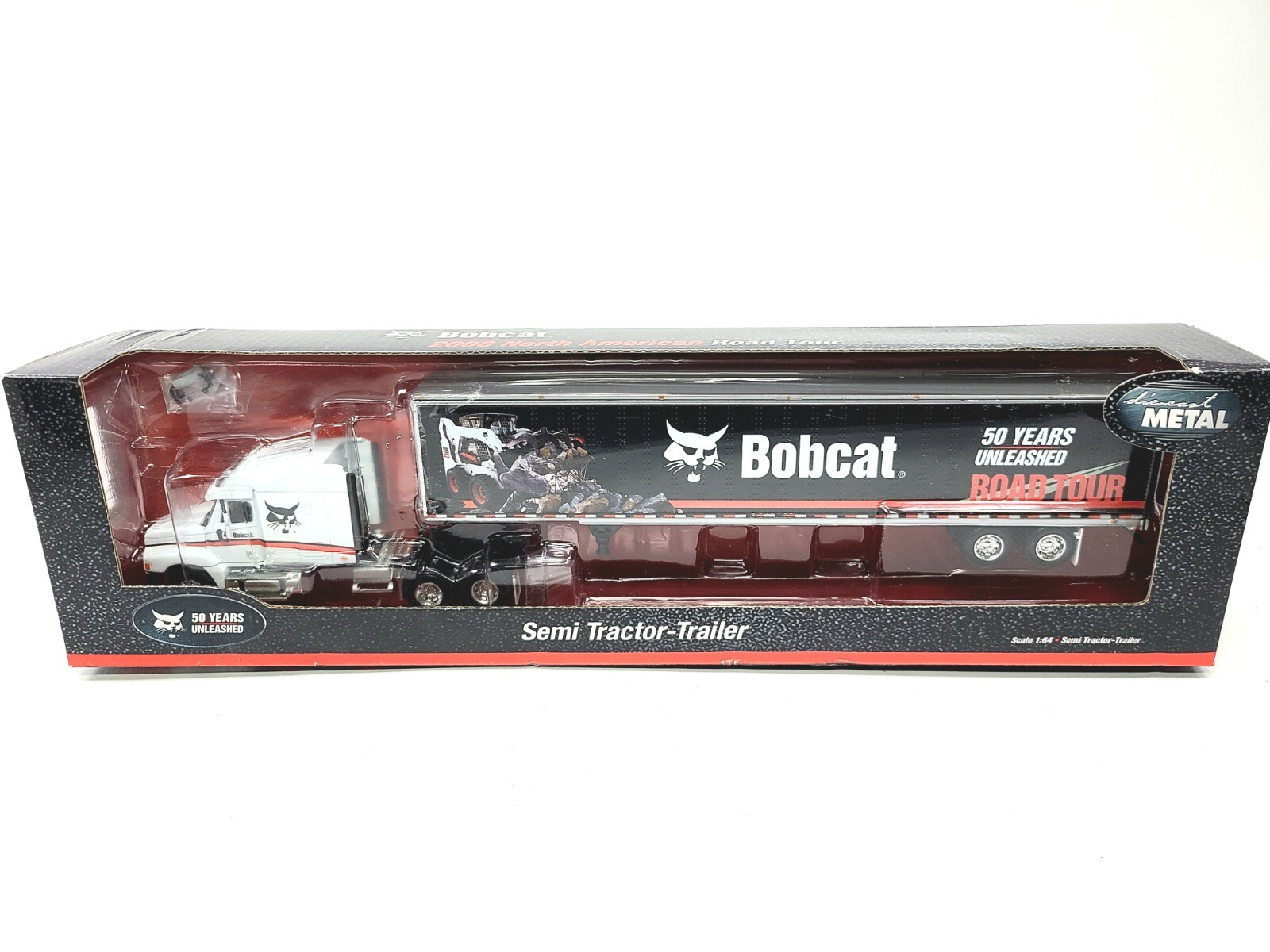 Bobcat Semi Truck 50 Years Unleashed – ERTL DCP 1:64 Scale Model #31882 New