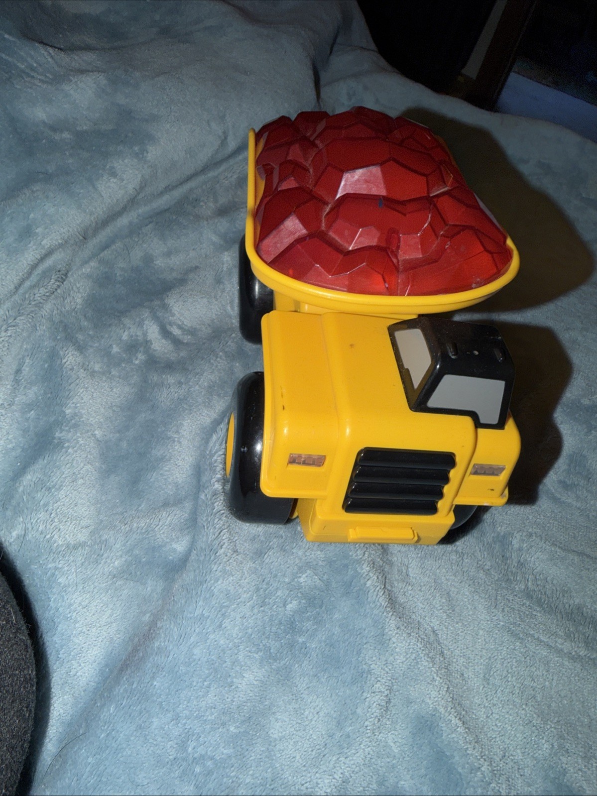 CAT Light Up Dump Truck & Tractor Loader Lights And Sounds Moves Forward