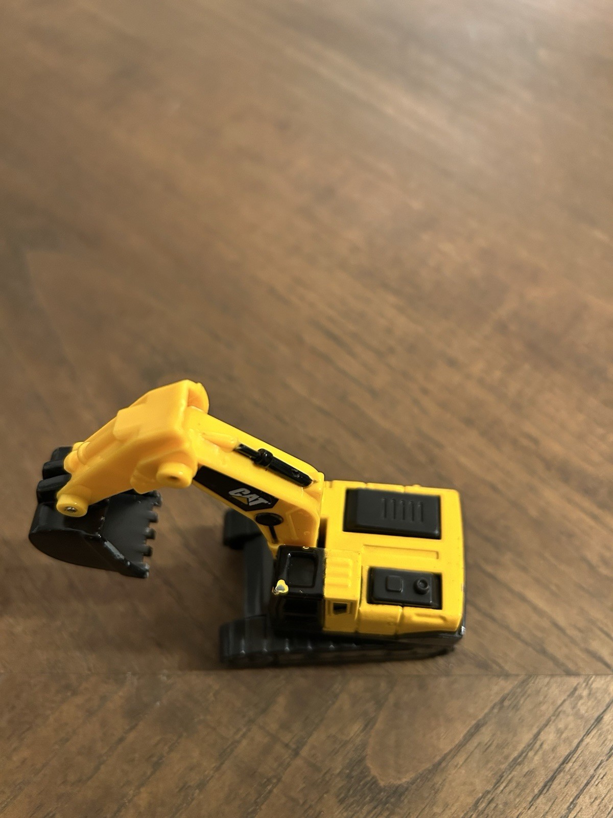 Cat Caterpillar Mini Excavator Road Grader Diecast Metal/Plastic Combo