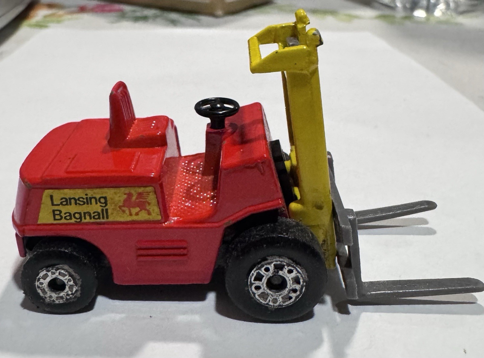 Matchbox Superfast Forklift Truck No 15 Lansing Bagnall 1972 England Made Lesney